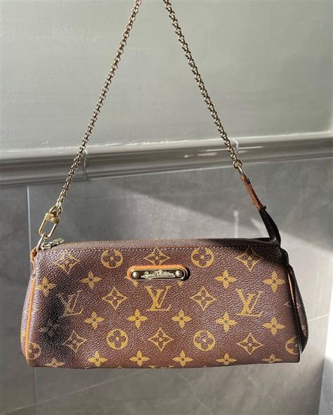 louis vuitton eva ebay|Louis Vuitton eva clutch size.